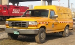 CP MoW truck @ Burnham Yard